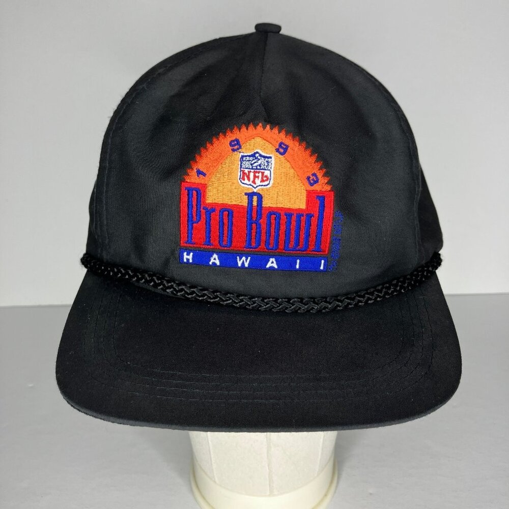 Vintage NFL Pro Bowl Hawaii 1993 Baseball Cap Sportcap Men's Adjustable Black